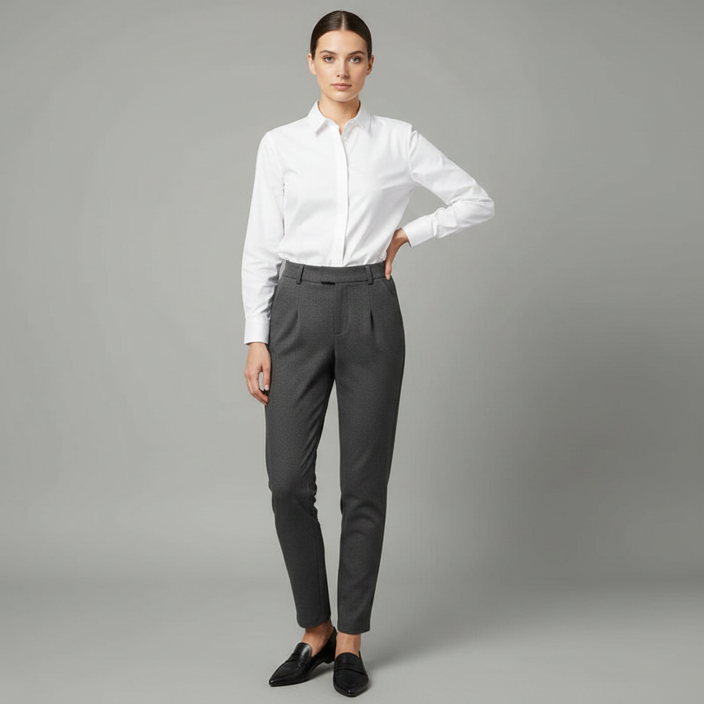 Bianca Trousers | Women's Black Pants with Elegant Design