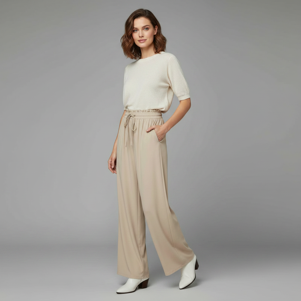 Chic Comfort | Women's Trousers Lightweight Leisure Pants