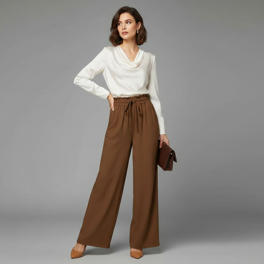 Chic Comfort | Women's Trousers Lightweight Leisure Pants