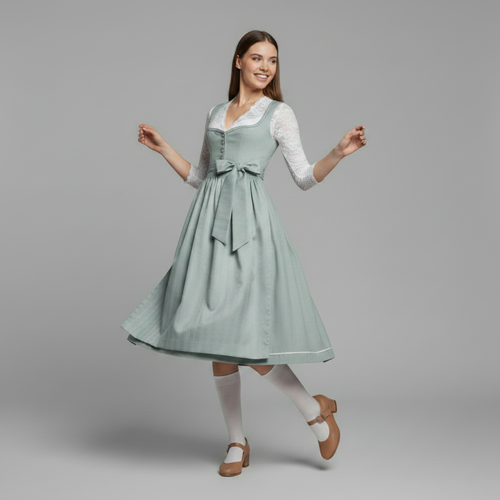 Elegant Dirndl Dress | Women's Oktoberfest Costume