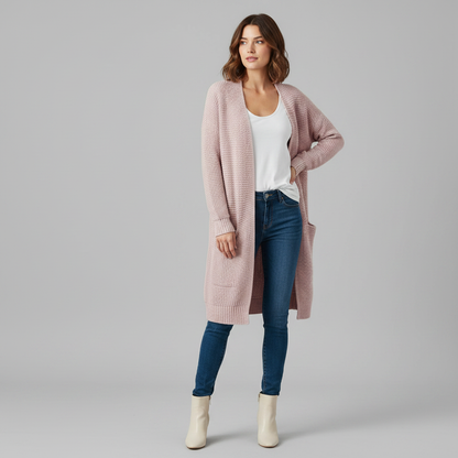 Elegant Women's Cardigan | Cozy Black Cardigan Sweater