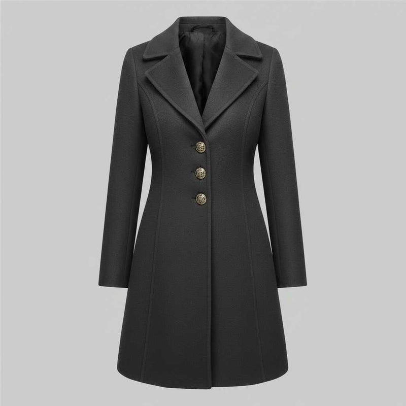 Elegant Wool Coat | Women's Winter Outerwear