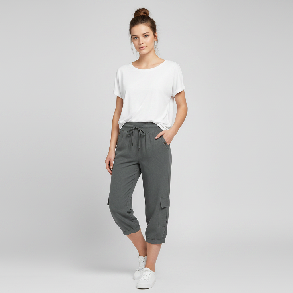 Jana Casual Trousers | Women's Pants with Pockets
