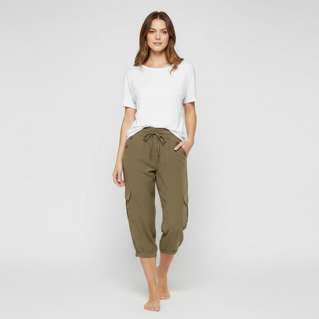 Jana Casual Trousers | Women's Pants with Pockets