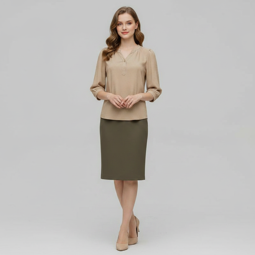 Silk Patchwork Blouse | Women's Summer Top