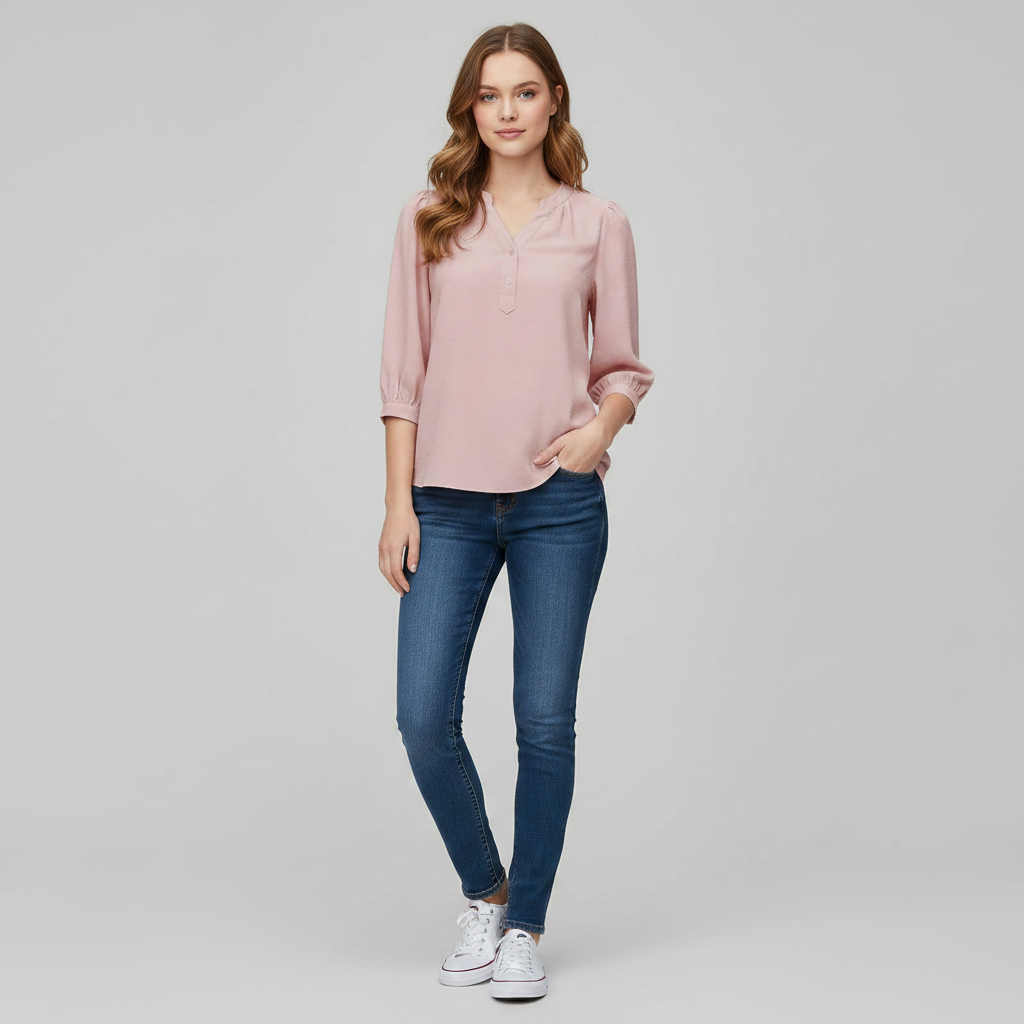 Silk Patchwork Blouse | Women's Summer Top