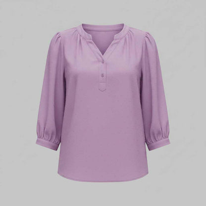 Silk Patchwork Blouse | Women's Summer Top