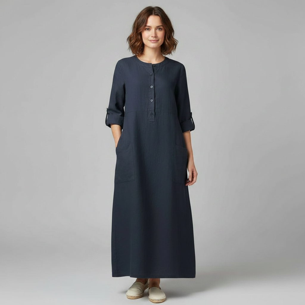 Tina | Women's Plus Size Summer Dress in Soft Fabric