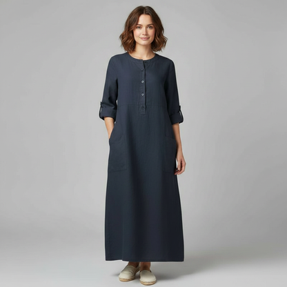 Tina | Women's Plus Size Summer Dress in Soft Fabric