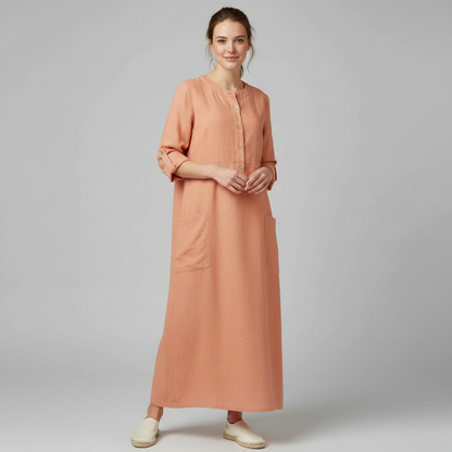 Tina | Women's Plus Size Summer Dress in Soft Fabric