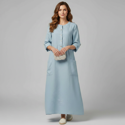 Tina | Women's Plus Size Summer Dress in Soft Fabric