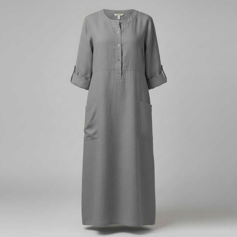 Tina | Women's Plus Size Summer Dress in Soft Fabric