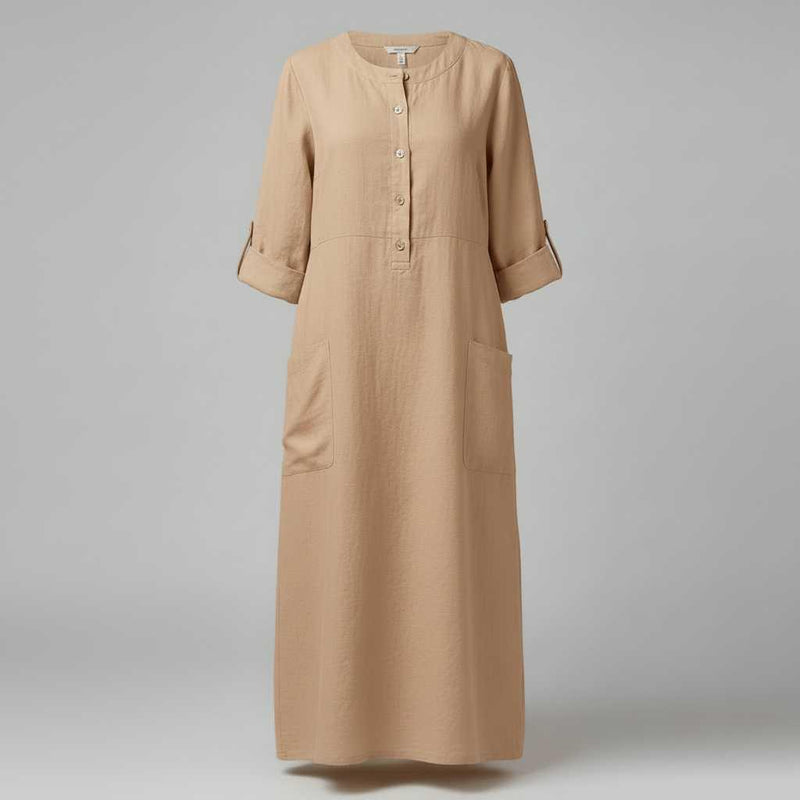 Tina | Women's Plus Size Summer Dress in Soft Fabric