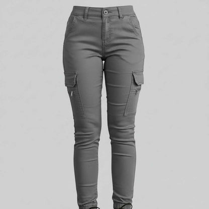 Urban Chic | Women's Cargo Pants with Pockets