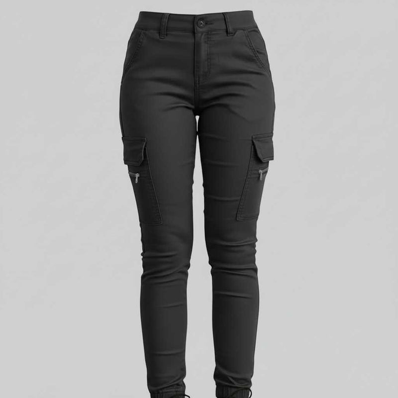 Urban Chic | Women's Cargo Pants with Pockets