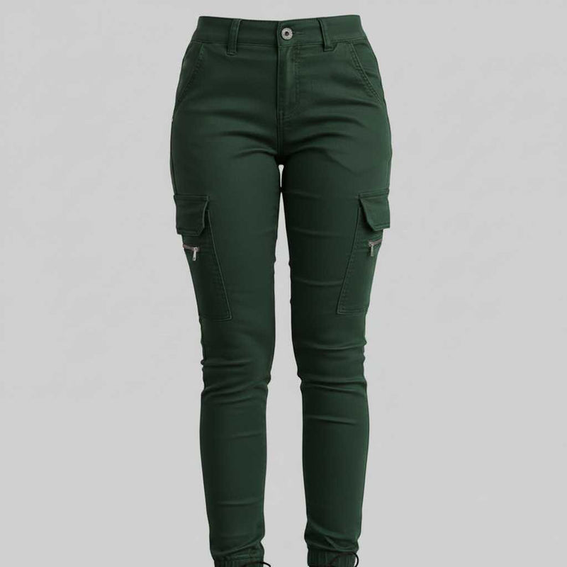 Urban Chic | Women's Cargo Pants with Pockets