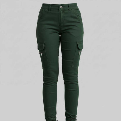 Urban Chic | Women's Cargo Pants with Pockets