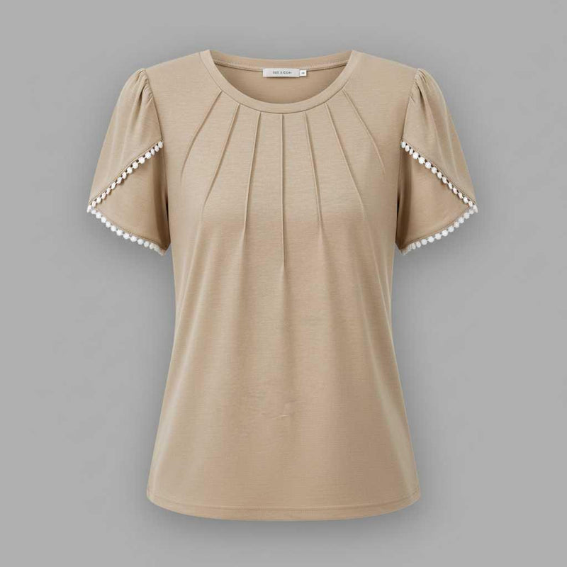 Vanessa Blouse | Women's Top Casual Summer Cotton Blouse