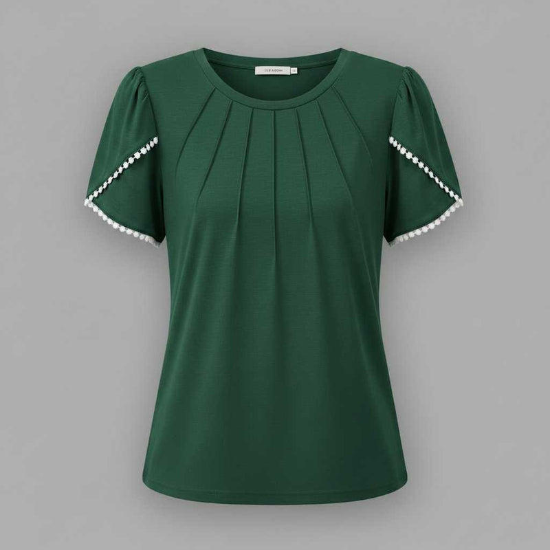 Vanessa Blouse | Women's Top Casual Summer Cotton Blouse