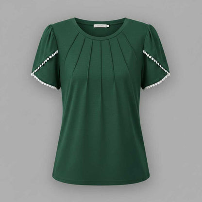 Vanessa Blouse | Women's Top Casual Summer Cotton Blouse