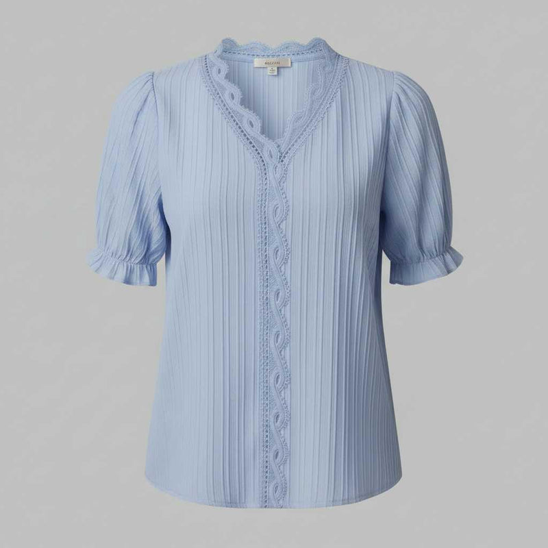 White Puff Sleeve Blouse | Elegant Summer Tops for Women