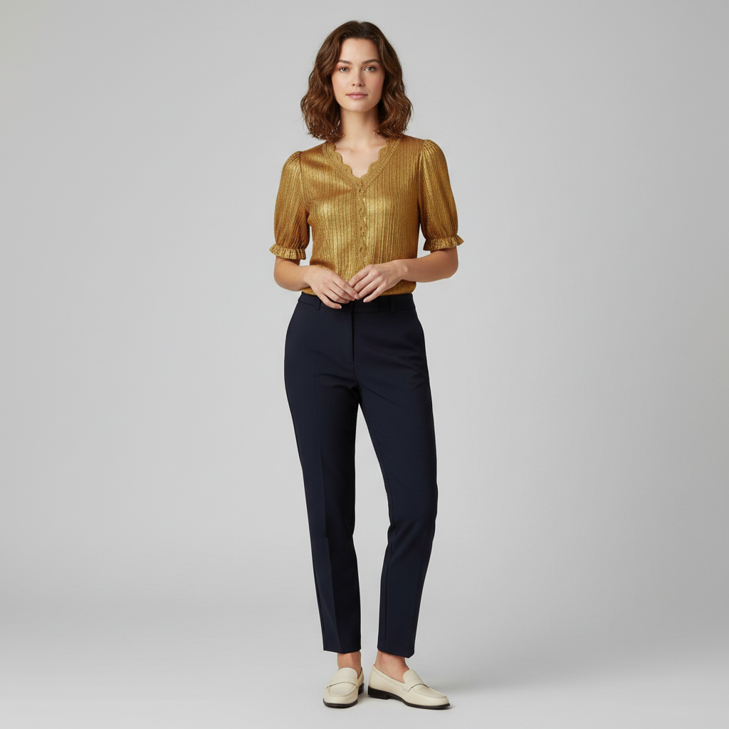 White Puff Sleeve Blouse | Elegant Summer Tops for Women