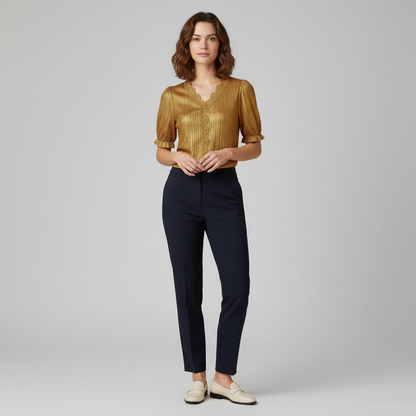 White Puff Sleeve Blouse | Elegant Summer Tops for Women